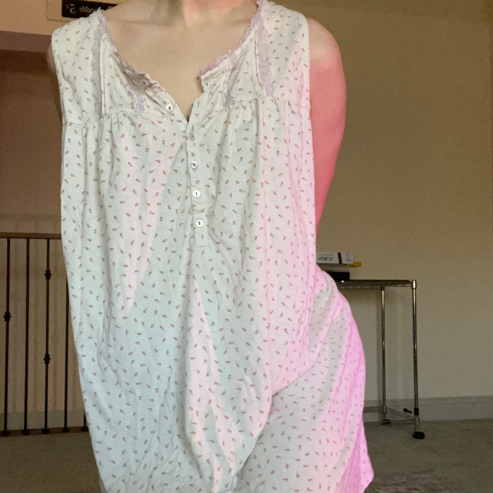 True vintage cotton night dress